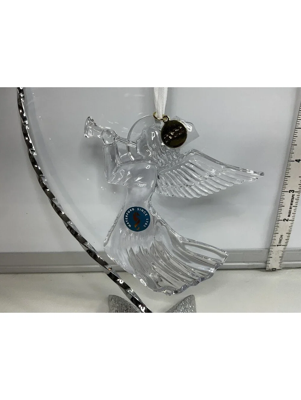Waterford 2022 Cut Crystal Angel Ornament NIB